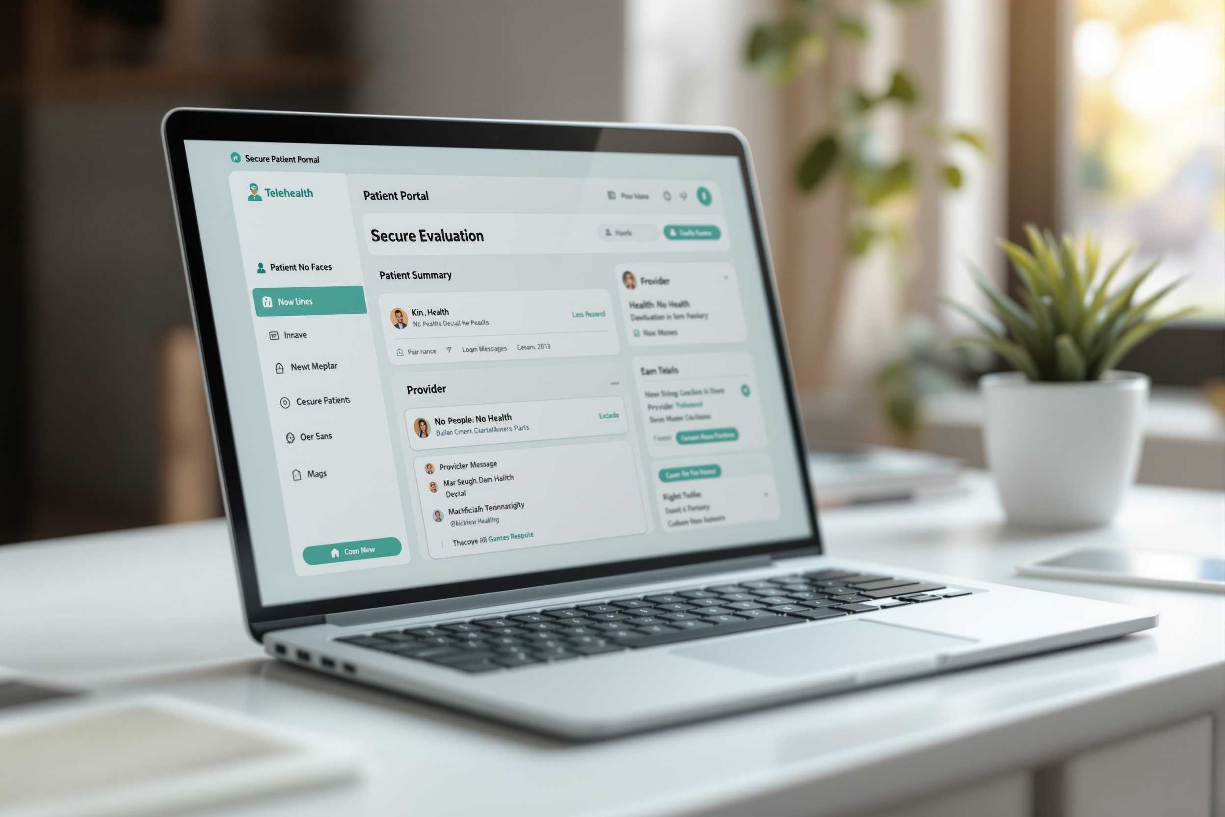 A Licensed Provider Reviews Your Health History Secure patient portal dashboard showing a provider review in progress — independent licensed clinician evaluating a telehealth intake for WellPeps